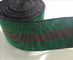 matéria têxtil home elástica forte 50g/M do Webbing do trampolim da cor verde de 50mm fornecedor