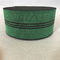 Webbing elástico verde da largura 50mm com 3 linhas número pretas 350B# fornecedor